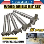5PCS Forstner Woodworking Drill Bit Set Boring Hole Saw Cutter Tools 15-35M New. Price: $13.95.