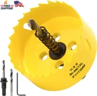2 7/8 Inch Hole Saw With 3/8 Arbor Hss Bi-metal Blade And Variable Teet New. Price: $16.45.