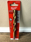 Milwaukee 48-89-2229 1/2 In. Titanium Coated Drill Bit New. Price: $20.00.