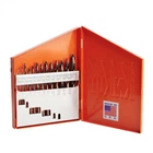 Knkut 13 Piece Mechanics Length Step Point Drill Bit Set 1/16"-1/4" By 64THS New. Price: $87.92.