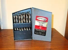 Cleveland Piece Cle-forge High Speed Steel Drill Bit Set 426-55, Thru Z Used. Price: $119.95.
