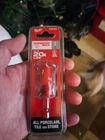 Milwaukee 49-56-0513 5/8" Diamond One-piece Hole Saw New. Price: $12.99.