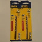 Two Pack Irwin 63916 Titanium Drill Bit 1/4 135 Split Point Gold For New. Price: $9.99.