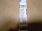 Tru-cut H75013 Hammer Bit 3/4" Diameter 13-1/2" Overall Length 12" Used. Price: $13.99.