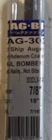 Mag-bit 303 7/8" X 18" Nail Bomber Ship Auger New. Price: $70.00.