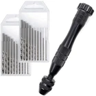 Precision Pin Vise Hand Drill Steel Manual Tool With 20-PIECE Micro Bits (0... New. Price: $10.92.