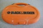 Black & Decker 71960 Screwdriver Bit Organization Orange Case Pc. Missing Used. Price: $19.99.