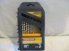 Warrior 29 Pc Titanium Nitride High Speed Steel Drill Bit Set 1/16 To 1/2 61637 New. Price: $19.00.