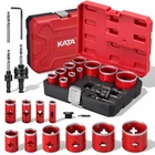 Kata 16PC M42 Cobalt Bi Metal Hole Saw Kit Deep Cut Wood Pvc Set New. Price: $81.99.