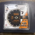 Ridgid SG70CP 7" Segmented Circular Diamond Blade For Concrete Masonry Grinder New. Price: $19.52.