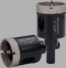 1/4" Deckrkat Diamond Hole Saw Drill Bit - 2 Piece Set New!!!. Price: $14.49.