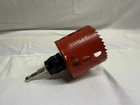 Diablo Bi-metal 3 Hole Saw With Snap-lock Plus Mandrel System Used. Price: $19.99.