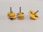 Exqutoo 1/2 Inch Router Extension Drill Bit Set Yellow New. Price: $14.03.