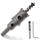 Hordion 1INCH/25MM Carbide Hole Saw Cutter Drill Bit Tooth 1.00 Inches, Grey New. Price: $12.64.