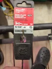 Milwaukee 48-20-8201 Sds Plus 5/32"X6" 2-CUTTER Carbide Tip Concrete Bit New. Price: $14.99.
