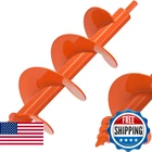 Insaga 4X12'' Threaded Auger Drill Bit Post Hole Digger Spiral Garden Earth Bulb New. Price: $38.99.