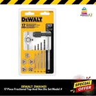 DEWALT-DWA1451- 17 Piece Fractional Tap And Hex Die Set New. Price: $43.97.