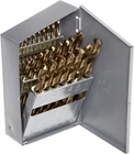 Chicago Latrobe 29PC Cobalt Drill Bit Set 1/16"-1/2" By 1/64 Jobber Length 57850 New. Price: $226.97.