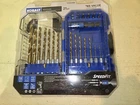 Kobalt 21PC Speedfit Drill And Drive Set - Titanium Bits New. Price: $19.48.