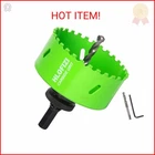 Hlofizi 3-5/8 Inch Carbide Grit Hole Saw Cutting Through Stucco, Plaster, Cement New. Price: $28.81.