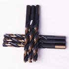 Drillforce 1/16"-1/2" Black Gold Bits Set Hss Metal Woodworking New. Price: $32.95.