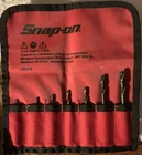 Snap On DBH7B Pc Hex Shank Machine Screw Length Drill Bits Set (1/16-1/4") New. Price: $57.95.