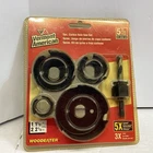 Vermont American 18398 5 Piece Carbon Hole Saw Set 1-1/4 To 2-1/8 New. Price: $17.95.