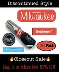 Surplus Stock Sale 20 Pack Milwaukee Shockwave Impact Duty Bit Set T30 New. Price: $11.99.