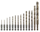 Nordwolf 14-PIECE Metric Cobalt Drill Bit Set For Stainless Steel Hard Metal... New. Price: $54.25.