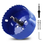 Luomorgo Inch Hole Saw, 1/4 Cutting 3-1/8" 79MM, Blue New. Price: $15.99.