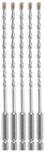 5 Pc. 3/16 In. Hex Shank Hammer Drill Masonry Bits New. Price: $43.70.