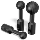 Sphere Rotary Burr Set 3-PC 5/8-11 Thread Ball Gouge Attachments For Drill New. Price: $39.55.