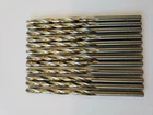 Qty 24 Doall #23 .1540 Hss Slow Spiral Jobber Drill Bit 1/8" Made In Usa New. Price: $20.00.