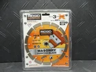 Ridgid SG70CP 7" Segmented Circular Diamond Blade For Concrete Masonry Grinder New. Price: $23.99.