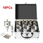 16PCS Upgrade Heavy Duty Carbide Hole Saw Kit - Metal Steel Drill Bits New. Price: $54.99.