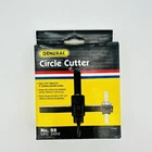 General Tools No. 55 Heavy Duty Circle Cutter Adjustable 1-3/4"-6" Diameter New. Price: $23.00.