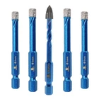 Diamond Core Drill Bit Set Hole Saw Cutter Ceramic Tile Granite 5PC Hand New. Price: $19.99.