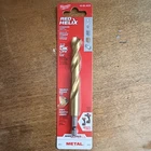 Milwaukee Red Helix Titanium 1/2 In Metal Drill Bit 48-89-4629 New. Price: $16.00.