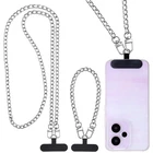 Alrhso Metal Crossbody Phone Chain 2 Pack 47IN & 11.8IN Silver S+l, New. Price: $14.64.