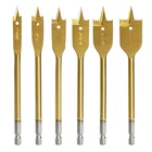Comoware Spade Drill Set- Paddle Flat Bits, Hole Cutter, Titanium Coating... New. Price: $18.42.