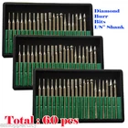 60 Pcs Diamond Burr Bits For Power Chicago Rotary Tool 1/8" Shank W/ Box Tip New. Price: $10.95.