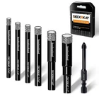 Deckrkat 7-PIECE Dry Diamond Drill Bits & Multi-size (with Carbide) New. Price: $25.59.