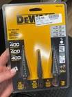 New-dewalt DWA17SET Step Drill Bits (ECP022052). Price: $29.99.