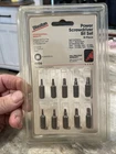 Disston Power Screwdriver Bit Set 4956 10 Piece New. Price: $12.50.