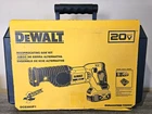 Dewalt DCS380P1 20V Max Xr Reciprocating Saw Kit 5AH Battery, Charger &case New. Price: $189.99.