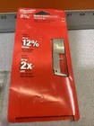 Milwaukee 48-25-5550 2-9/16 In. Switchblade Selfeed Bit Kit Only Open. Price: $10.95.