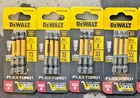 Dewalt Flextorq 1/4-IN 2-IN Square/robertson Impact Driver Bit 3 -piece Pack New. Price: $19.78.