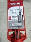 Diablo DMAMXCC5020 Sds-max Carbide Tipped Core Bit New. Price: $89.99.