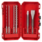 Milwaukee 48-20-7662 6PC. Sds Plus 4-CUTTER Chisel Kit New. Price: $49.99.