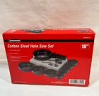 Warrior Carbon Steel Saw Set 18 Pc. Nib For Cutting Out Doors Roofs Open. Price: $13.34.